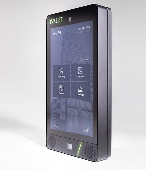 1Valet smart entry system console