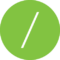 1VALET slash - green circle