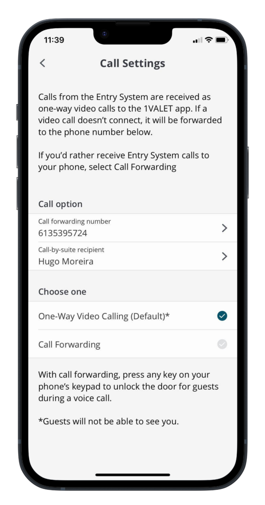 call-by-suite : Resident App settings