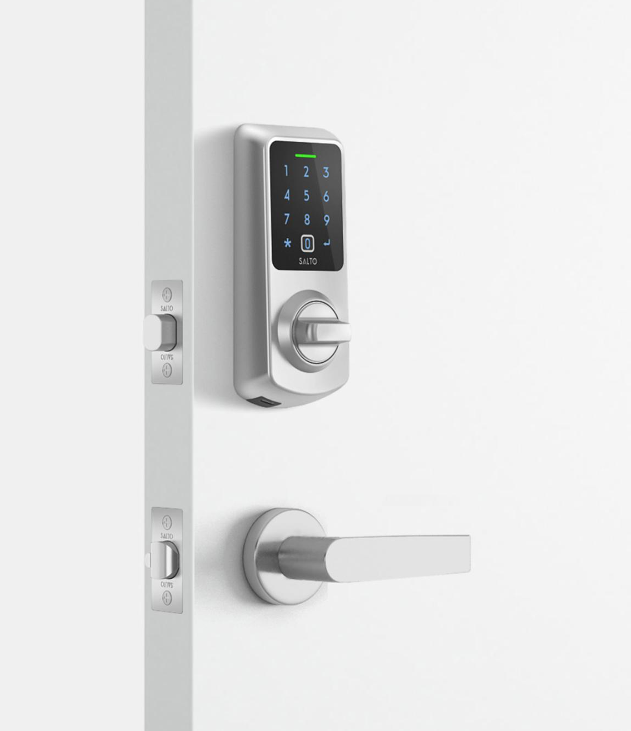 retrofit smart door lock for retrofits 1valet