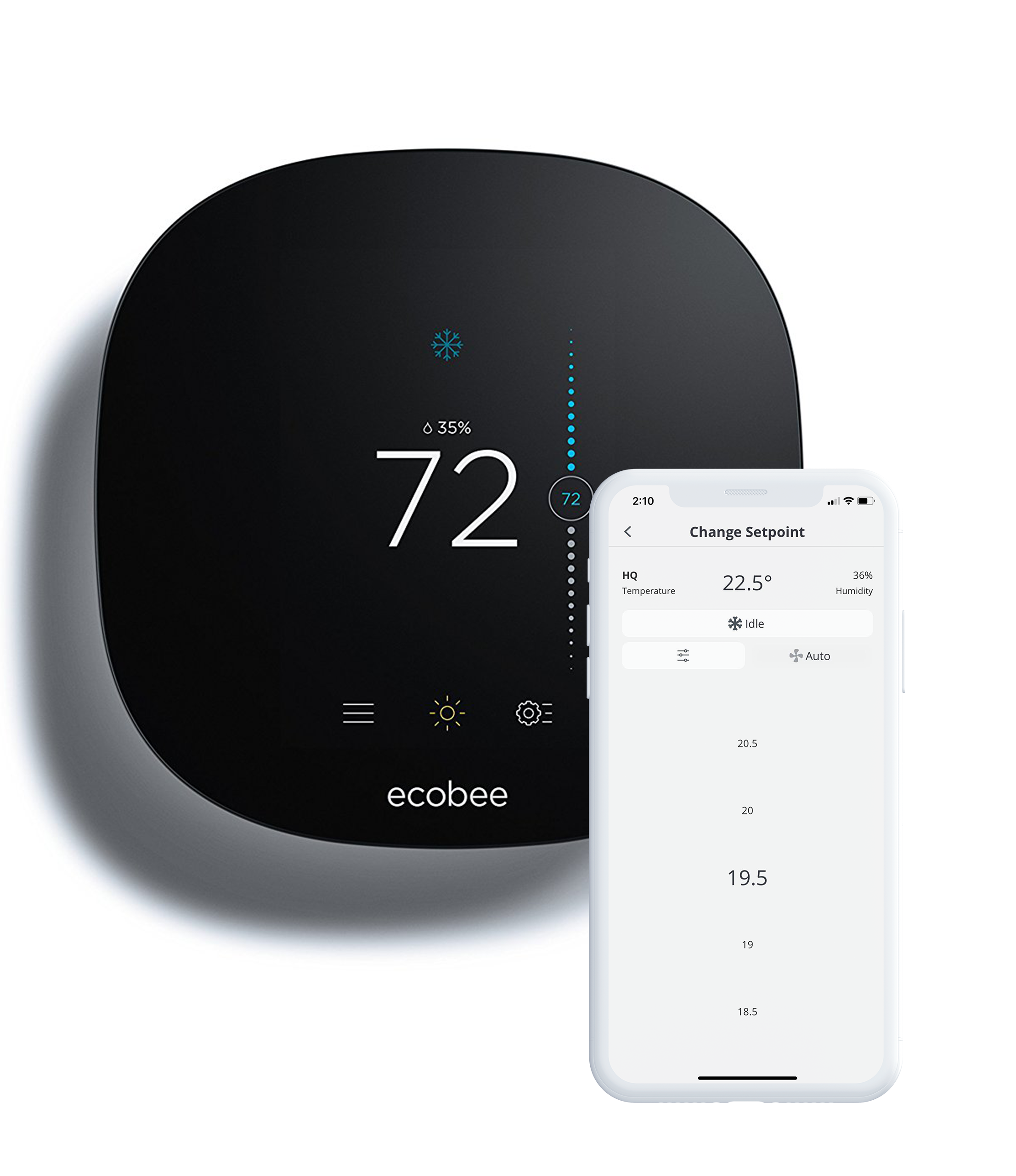 smart thermostat smart apartment 1valet